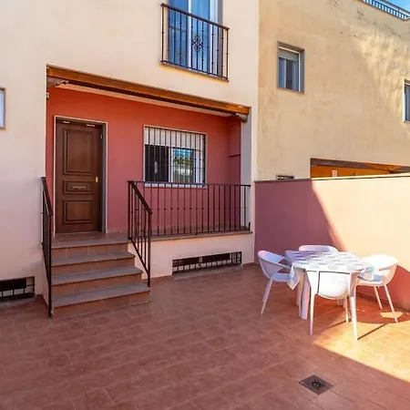 Adosado Con Vistas Al Mar Desde La Piscina Con Bbq Nyaraló